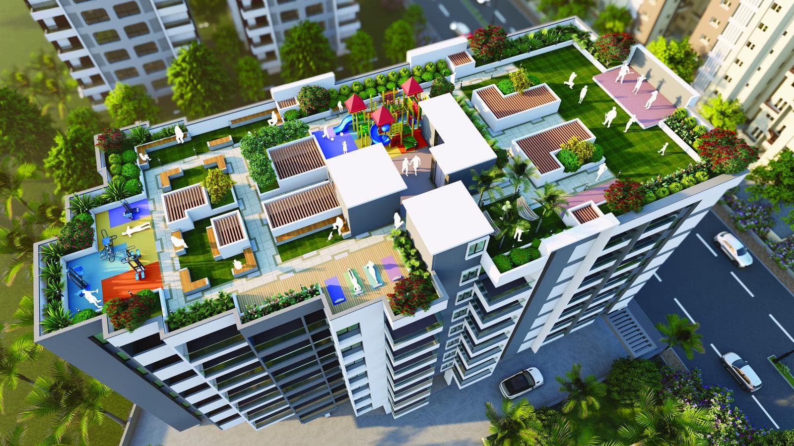 Royal Paradise amenities, artist’s impression